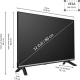 JVC LT-32VH7555, Televisor LED negro