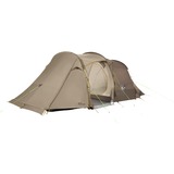 Jack Wolfskin Familien-Tunnelzelt GREAT DIVIDE RT, Tienda de campaña marrón/Beige