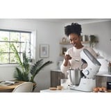 Kenwood Titanium Chef Baker XL robot de cocina 1200 W 7 L Blanco Balanza integrada blanco, 7 L, Blanco, Giratorio, Mezcla, Acero inoxidable, Metal