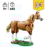 LEGO Creator Caballo Noble, Juegos de construcción Juego de construcción, 9 año(s), Plástico, 685 pieza(s), 971 g