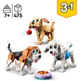 LEGO Creator Perros Adorables, Juegos de construcción Juego de construcción, 7 año(s), Plástico, 475 pieza(s), 596 g