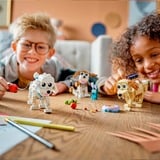 LEGO Creator Perros Adorables, Juegos de construcción Juego de construcción, 7 año(s), Plástico, 475 pieza(s), 596 g