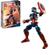 LEGO Marvel Super Heroes Figura para Construir: Capitán América, Juegos de construcción Juego de construcción, 8 año(s), Plástico, 310 pieza(s), 345 g