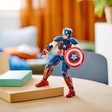 LEGO Marvel Super Heroes Figura para Construir: Capitán América, Juegos de construcción Juego de construcción, 8 año(s), Plástico, 310 pieza(s), 345 g