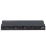 Lindy Matriz HDMI 4x4 4K60, Splitter HDMI negro