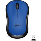 Logitech M220 SILENT ratón Ambidextro RF inalámbrico Óptico 1000 DPI azul, Ambidextro, Óptico, RF inalámbrico, 1000 DPI, Azul