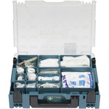 Makita Kit de primeros auxilios en el organizador MAKPAC P-84919 azul/Transparente