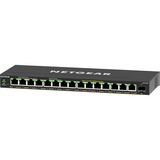 Netgear GS316EP-100PES switch Gestionado Gigabit Ethernet (10/100/1000) Energía sobre Ethernet (PoE) Negro, Interruptor/Conmutador negro, Gestionado, Gigabit Ethernet (10/100/1000), Bidireccional completo (Full duplex), Energía sobre Ethernet (PoE)