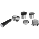 Ninja Luxe Essential ES501EU, Cafetera espresso plateado/Negro