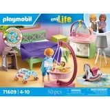 PLAYMOBIL My Life Dormitorio con zona de juegos para bebés, Juegos de construcción 