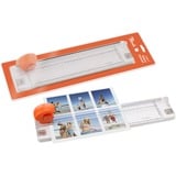 Peach 511060 guillotina para papel 5 hojas, Dispositivo de corte blanco/Naranja, 5 hojas, Naranja, Blanco