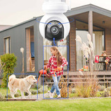 Reolink Altas B660 + Panel Solar 3, Cámara de vigilancia blanco