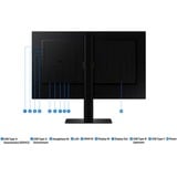 SAMSUNG S60UD pantalla para PC 61 cm (24") 2560 x 1440 Pixeles Quad HD LCD Negro, Monitor LED negro, 61 cm (24"), 2560 x 1440 Pixeles, Quad HD, LCD, 5 ms, Negro