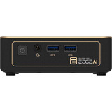 SAPPHIRE EDGE AI 370, Barebone negro/Dorado