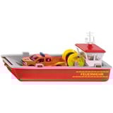 SIKU Fire Brigade working boat Maqueta de embarcación de la brigada contra incendios Previamente montado 1:50, Vehículo de juguete rojo/Gris, Maqueta de embarcación de la brigada contra incendios, Previamente montado, 1:50, Niño/niña, Metal, Plástico, 3 año(s)