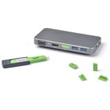 SMARTKEEPER ESSENTIAL Cerradura DisplayPort (DL04) + Llave de bloqueo Mini (U04), Cerradura insertable 