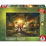 Schmidt Spiele Terry Redlin: Resplandor primaveral magnífico, Puzzle 