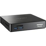 Shuttle NS03A PCs/estación de trabajo Rockchip RK3568 2 GB DDR4-SDRAM 32 GB eMMC Android 11 Mini PC Negro, PC completo negro, Rockchip, RK3568, 2 GB, DDR4-SDRAM, 32 GB, Android 11