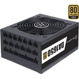 SilverStone DA1650 unidad de fuente de alimentación 1650 W 20-pin ATX 2U Negro, Fuente de alimentación de PC negro, 1650 W, 90 - 264 V, 43 - 63 Hz, Activo, 130 W, 1650 W