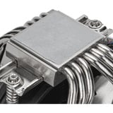 SilverStone SST-XED120S, Disipador de CPU aluminio/Negro