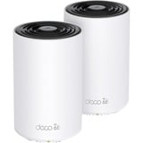 TP-Link Deco XE75 Tribanda (2.4 GHz / 5 GHz / 6 GHz) Wi-Fi 6E (802.11ax) Blanco 3 Interno, Enrutador de malla blanco, Blanco, Interno, 510 m², Tribanda (2.4 GHz / 5 GHz / 6 GHz), Wi-Fi 6E (802.11ax), 802.11a, 802.11b, 802.11g, Wi-Fi 4 (802.11n), Wi-Fi 5 (802.11ac), Wi-Fi 6 (802.11ax), Wi-Fi 6E...