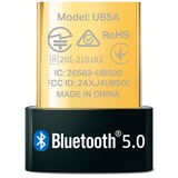 TP-Link UB5A adaptador y tarjeta de red Bluetooth, Adaptador Bluetooth negro, Inalámbrico, USB, Bluetooth
