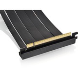 Thermaltake Cable elevador PCI-E 4.0 dual 90° negro