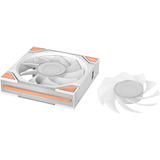 Thermaltake SWAFAN 120 EX INFINITY ARGB Sync PC Cooling Fan Wood Edition, Ventilador blanco