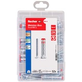 fischer Meister-Box DuoHM tacos para cavidades + tornillo de cabeza avellanada TX, Pasador 