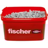 fischer Tacos SX Plus 8x40 en cubo, Pasador gris claro