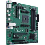 ASUS PRO B550M-C/CSM AMD B550 Zócalo AM4 micro ATX, Placa base verde/Negro, AMD, Zócalo AM4, AMD Athlon, AMD Ryzen™ 3, AMD Ryzen™ 5, AMD Ryzen™ 7, 3rd Generation AMD Ryzen™ 9, DDR4-SDRAM, 128 GB, DIMM