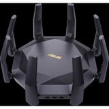 ASUS RT-AX89X AX6000 AiMesh router inalámbrico Ethernet Doble banda (2,4 GHz / 5 GHz) 3G 4G Negro negro/Dorado, Wi-Fi 6 (802.11ax), Doble banda (2,4 GHz / 5 GHz), Ethernet, 3G, Negro, Router de sobremesa