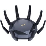 ASUS RT-AX89X AX6000 AiMesh router inalámbrico Ethernet Doble banda (2,4 GHz / 5 GHz) Negro negro/Dorado, Wi-Fi 6 (802.11ax), Doble banda (2,4 GHz / 5 GHz), Ethernet, 3G, Negro, Router de sobremesa