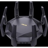 ASUS RT-AX89X AX6000 AiMesh router inalámbrico Ethernet Doble banda (2,4 GHz / 5 GHz) Negro negro/Dorado, Wi-Fi 6 (802.11ax), Doble banda (2,4 GHz / 5 GHz), Ethernet, 3G, Negro, Router de sobremesa