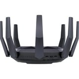ASUS RT-AX89X AX6000 AiMesh router inalámbrico Ethernet Doble banda (2,4 GHz / 5 GHz) Negro negro/Dorado, Wi-Fi 6 (802.11ax), Doble banda (2,4 GHz / 5 GHz), Ethernet, 3G, Negro, Router de sobremesa