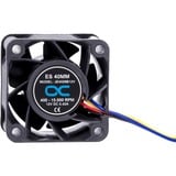 Alphacool 24826 sistema de refrigeración para ordenador Universal Ventilador 4 cm Negro 1 pieza(s) negro, Ventilador, 4 cm, 400 RPM, 15000 RPM, 49,2 dB, 38,39 m³/h