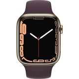Apple SmartWatch dorado/Rojo oscuro