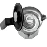 Arzum Okka Rich Moka Pot, Cafetera de moka cromado/Negro