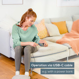 Beurer 10556, Cojín de masaje gris