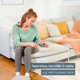 Beurer Cojín de masaje para pies con calor FM 28 gris