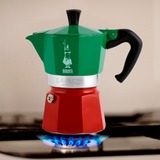 Bialetti 5322 Encimera Cafetera de filtro 0,13 L, Cafetera espresso verde/Rojo, Cafetera de filtro, 0,13 L, De café molido, Verde, Rojo