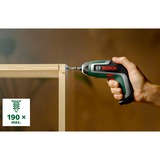 Bosch 06039E0001, IXO 7, Destornillador verde/Negro