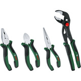Bosch 1600A02W7K, Set de pinzas verde/Negro