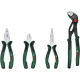 Bosch 1600A02W7K, Set de pinzas verde/Negro