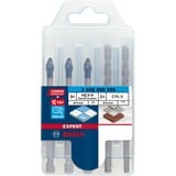 Bosch EXPERT HEX-9 HardCeramic Juego de brocas 5 pieza(s), Conjuntos de brocas Taladro, Juego de brocas, 6 mm, 100 mm, Cerámica dura, 6 cm