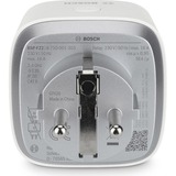 Bosch Plug Compact enchufe inteligente 2990 W Hogar Blanco, Toma de corriente con interruptor Inalámbrico, ZigBee, 2400 MHz, Interior, Blanco, Hogar
