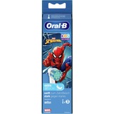 Braun Oral-B Kids Spiderman, Cabezal de cepillo blanco