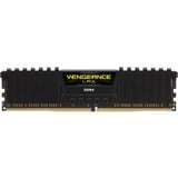 Corsair Vengeance LPX 16GB DDR4-2666 módulo de memoria 1 x 16 GB 2666 MHz, Memoria RAM negro, 16 GB, 1 x 16 GB, DDR4, 2666 MHz, 288-pin DIMM, Negro