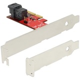 DeLOCK 89535 tarjeta y adaptador de interfaz Interno SAS, Controlador PCIe, SAS, PCIe 3.0, 12 Gbit/s, Windows 10 Education, Windows 10 Education x64, Windows 10 Enterprise, Windows 10 Enterprise x64,..., Caja