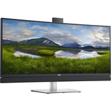Dell C Series C3422WE 86,7 cm (34.1") 3440 x 1440 Pixeles UltraWide Quad HD LCD Negro, Monitor LED negro/Plateado, 86,7 cm (34.1"), 3440 x 1440 Pixeles, UltraWide Quad HD, LCD, 8 ms, Negro